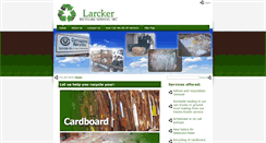 Desktop Screenshot of larckerrecycling.com